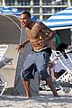 chris brown shirtless in miami beach 06