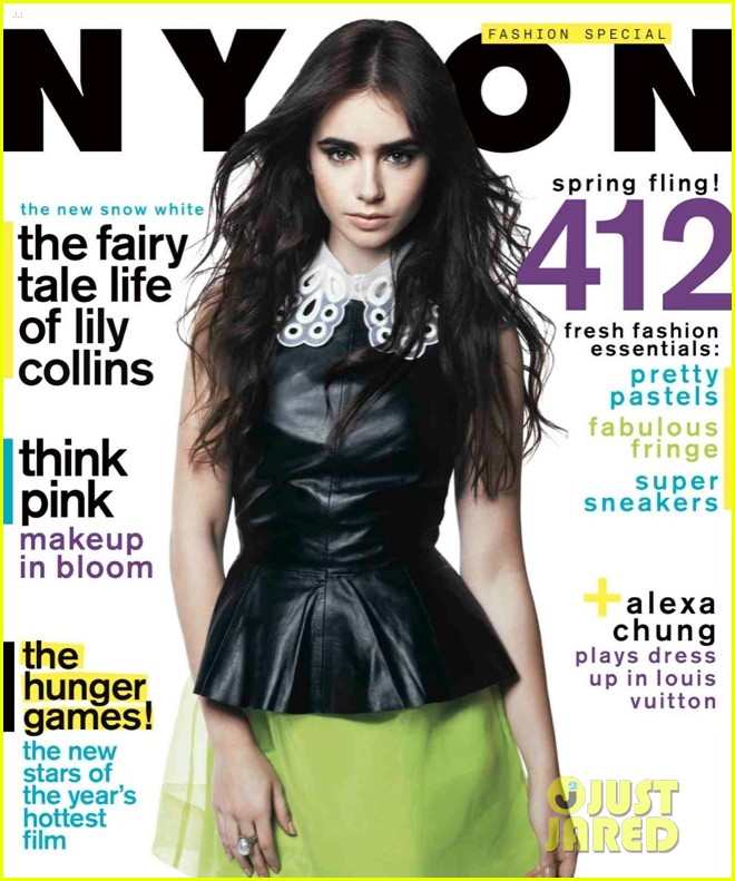 Lily Collins Covers 'Nylon' March 2012: Photo 2632512 | Lily Collins ...