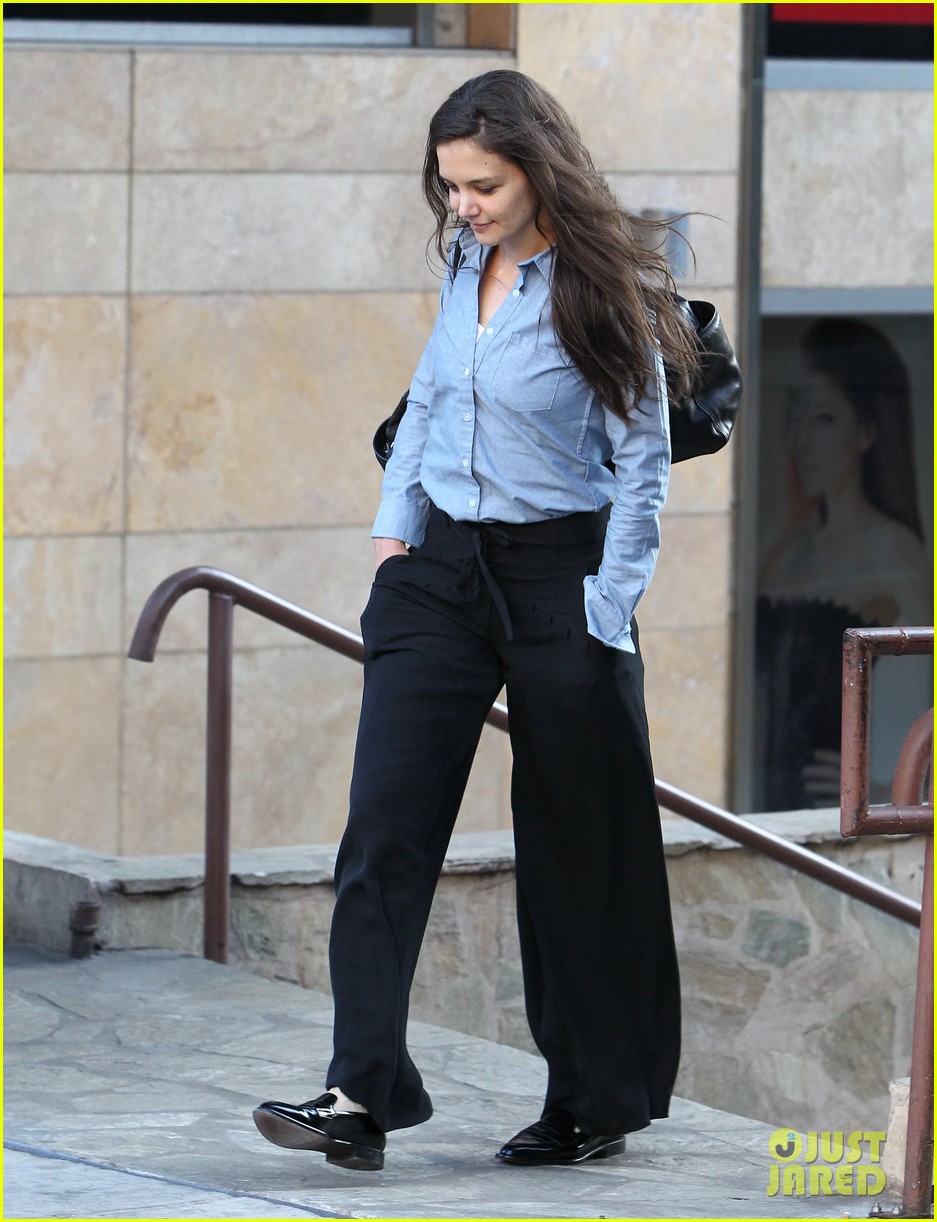 katie holmes dance class hollywood