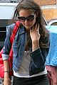 katie holmes back from workout 05