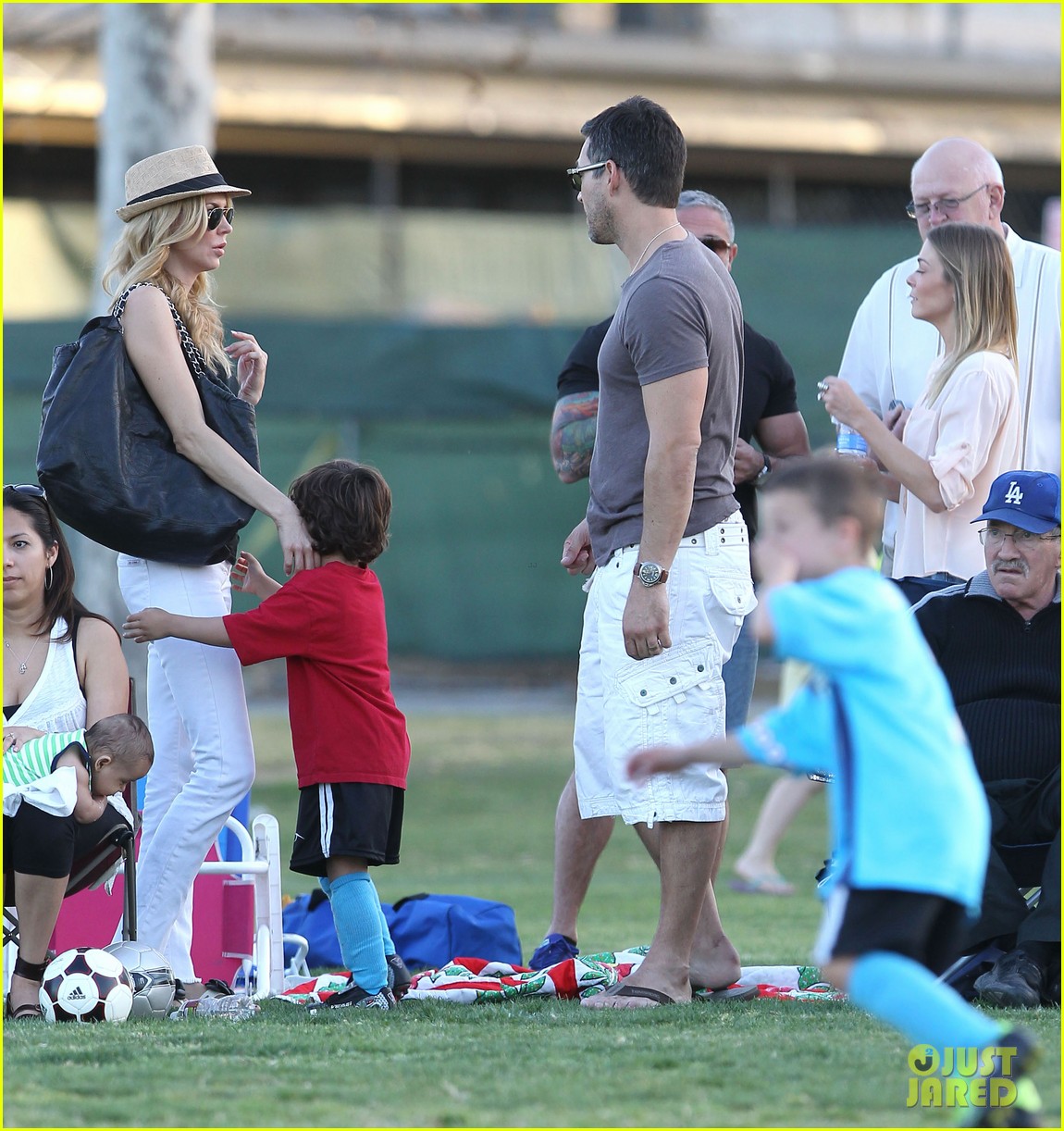 LeAnn Rimes & Brandi Glanville Cheer on Son Jake! Photo 2635997(02)