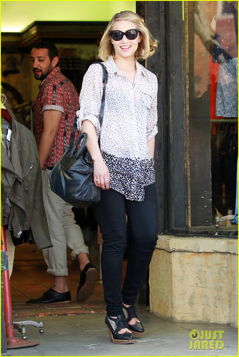 dianna agron jeans shopping 042645044