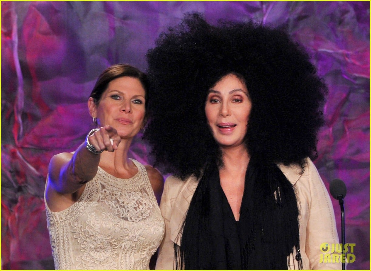 Cher Surprises Chaz Bono at the GLAAD Awards!: Photo 2652815 | Chaz ...