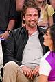 gerard butler lakers courtside 02