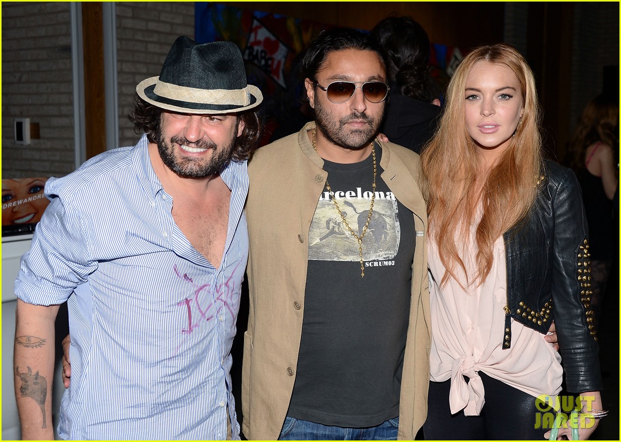lindsay lohan life is a dream with vikram chatwal 10