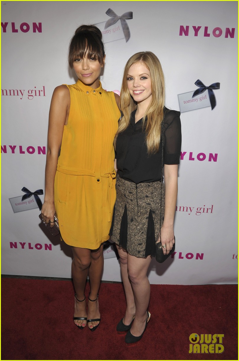 ashley madekwe christa b allen nylons young hollywood party 03