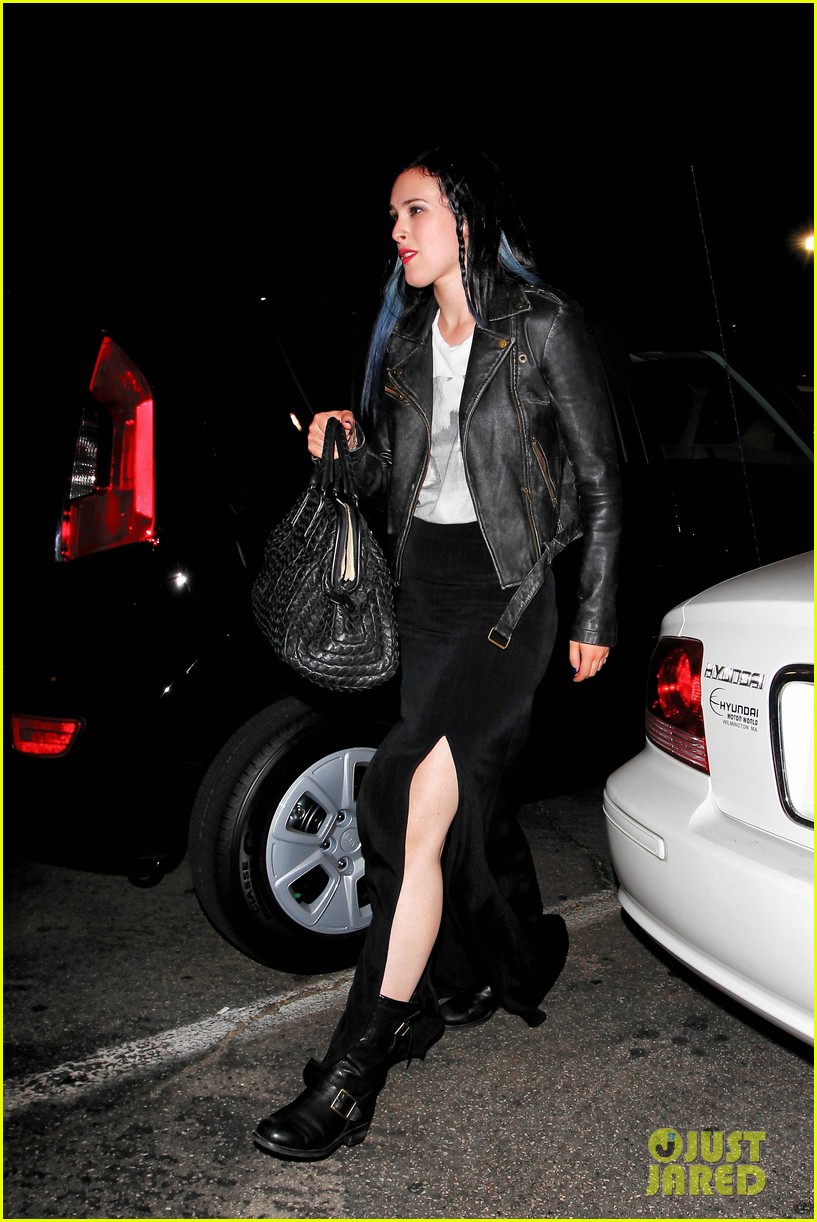 Rumer Willis New Blue 'Do! Photo 2675916 Rumer Willis Photos Just