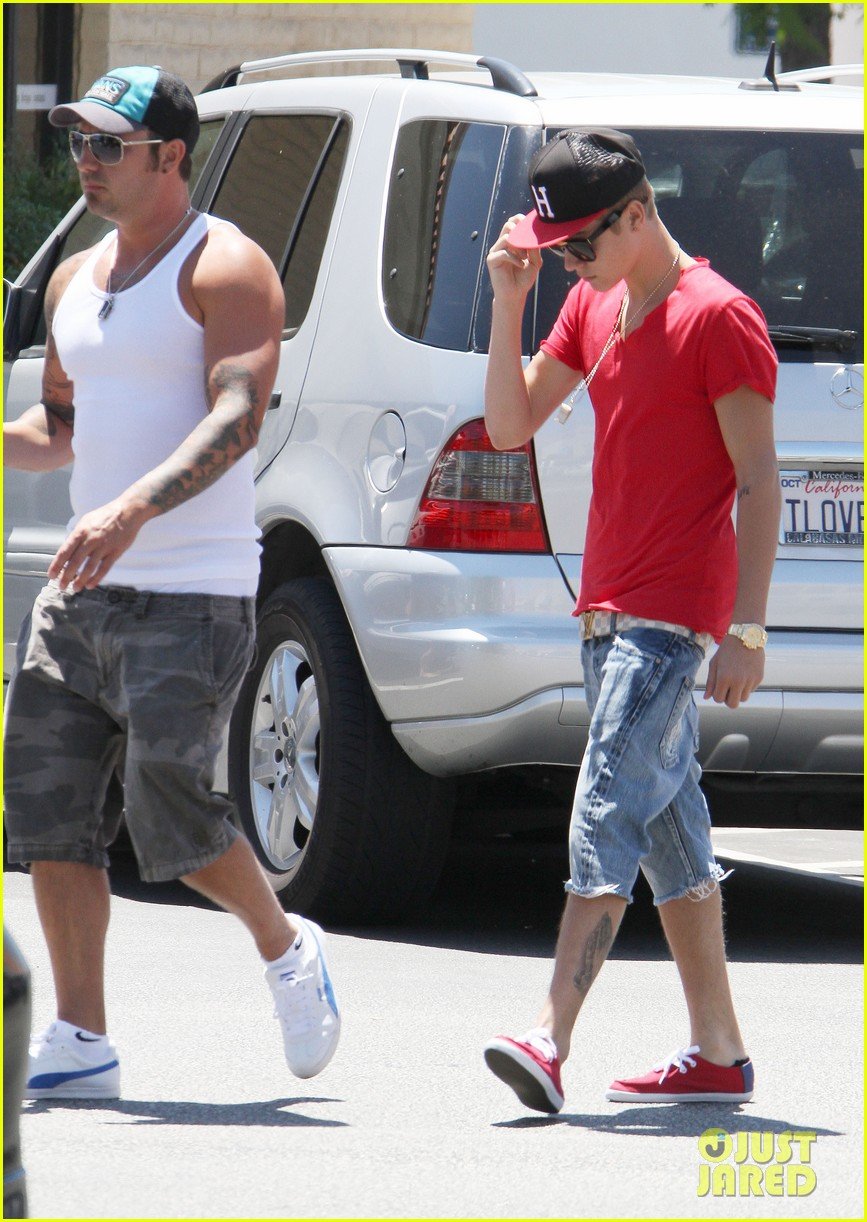 justin bieber lunch with dad jeremy 03