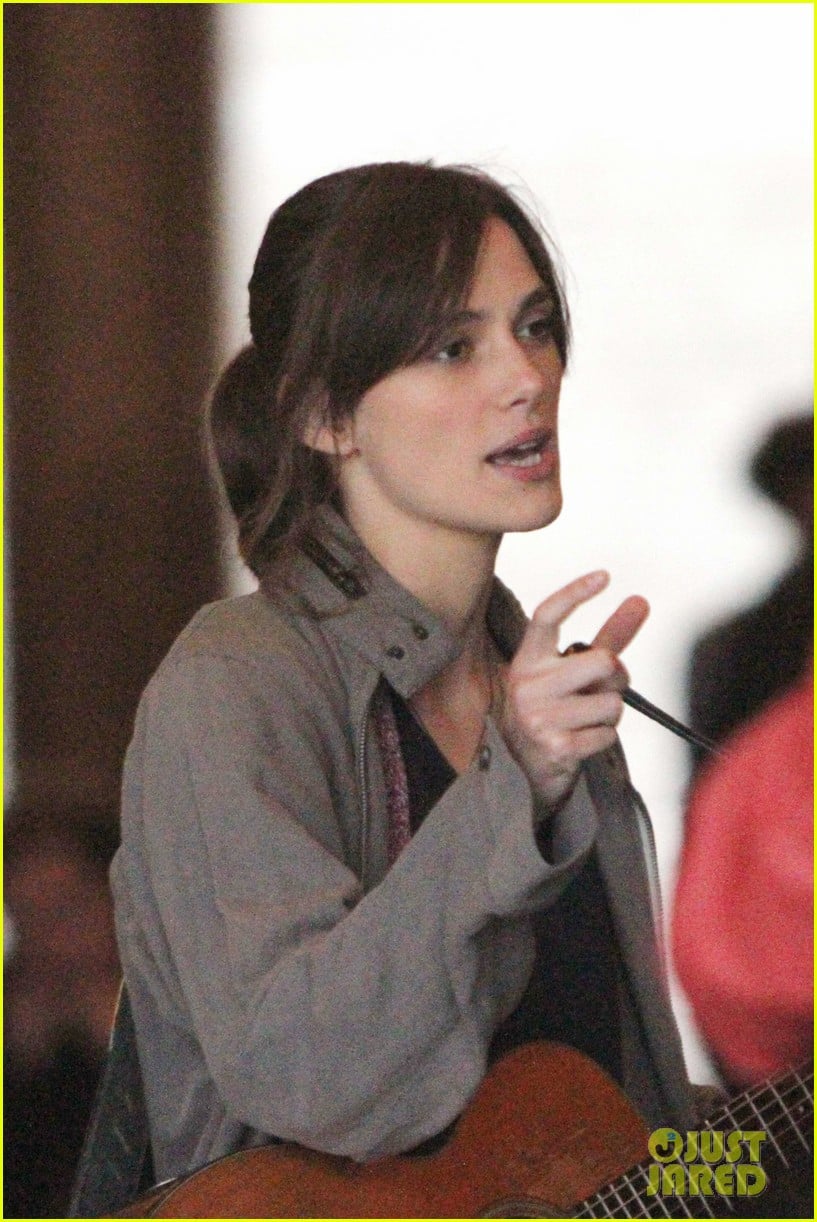 keira knightley playing guitar on song set 04
