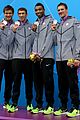 us mens swimming team wins silver in 4x100 freestyle relay 01