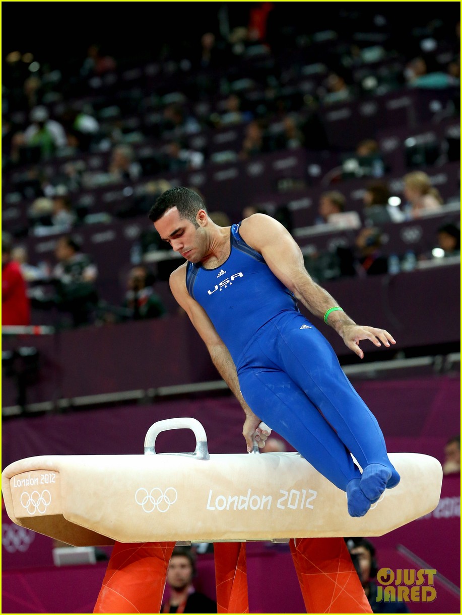 usa mens gymnastics team leads at london olympics 102693621