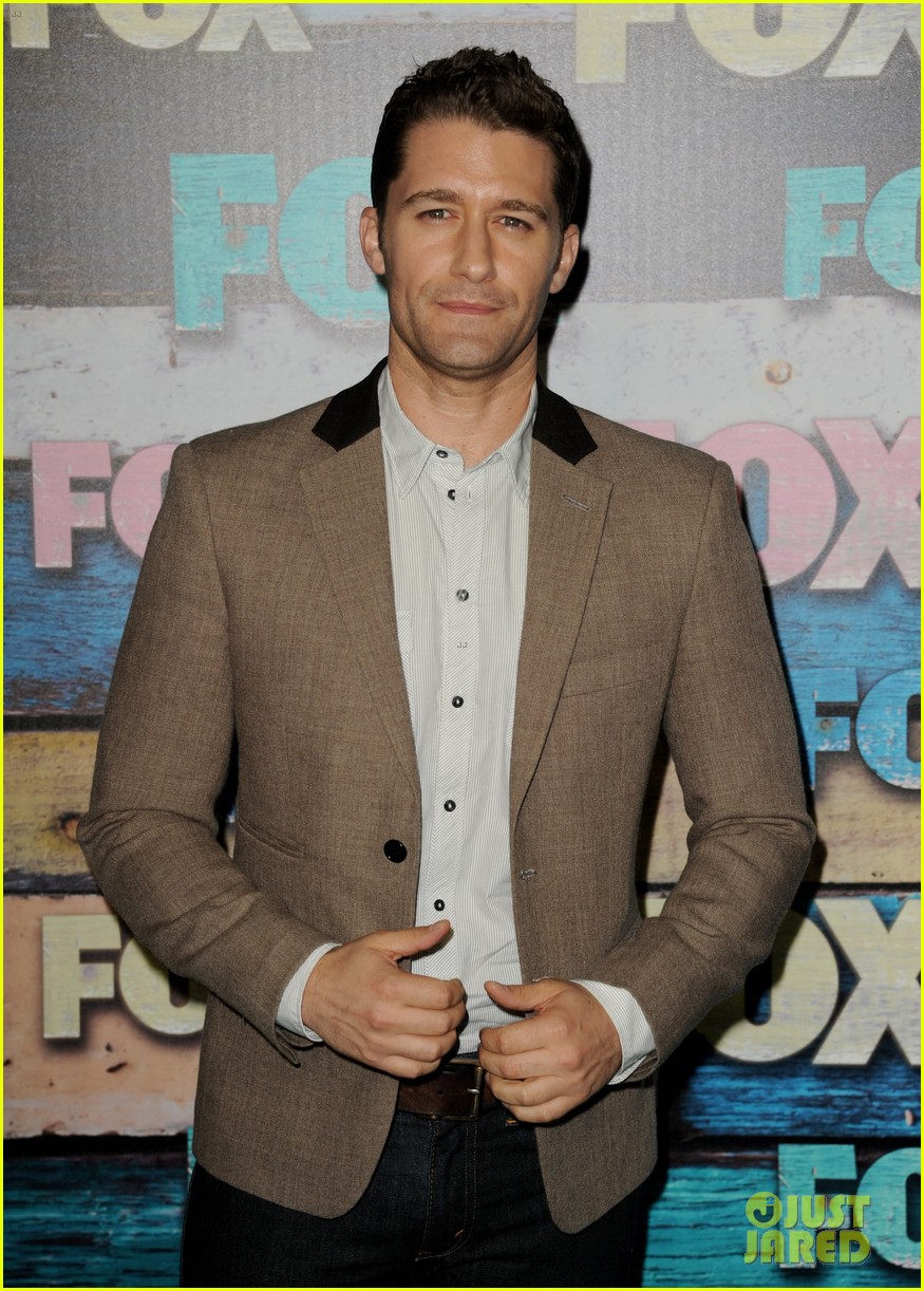 matthew morrison fox all star party with glee guys 102691358