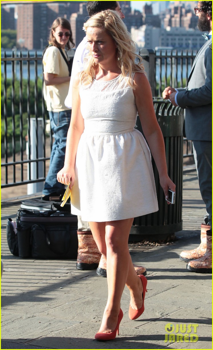 amy poehler they came together set with archie 012692558