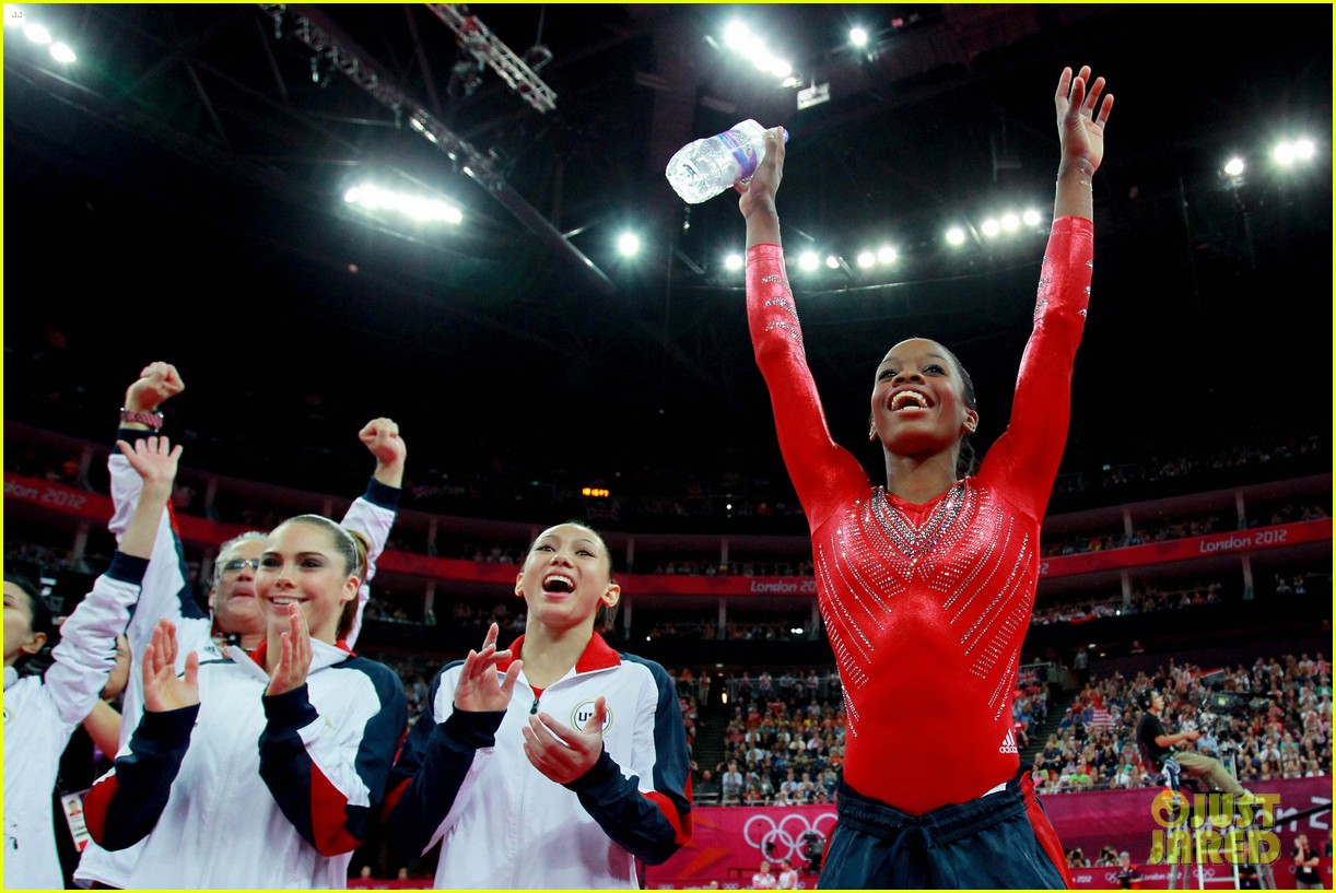 us womens gymnastics team wins gold medal 282694869