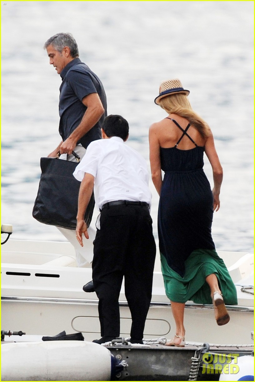 stacy keibler george clooney lake como lovers 05