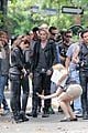 lily collins jamie campbell bower mortal instruments set 17