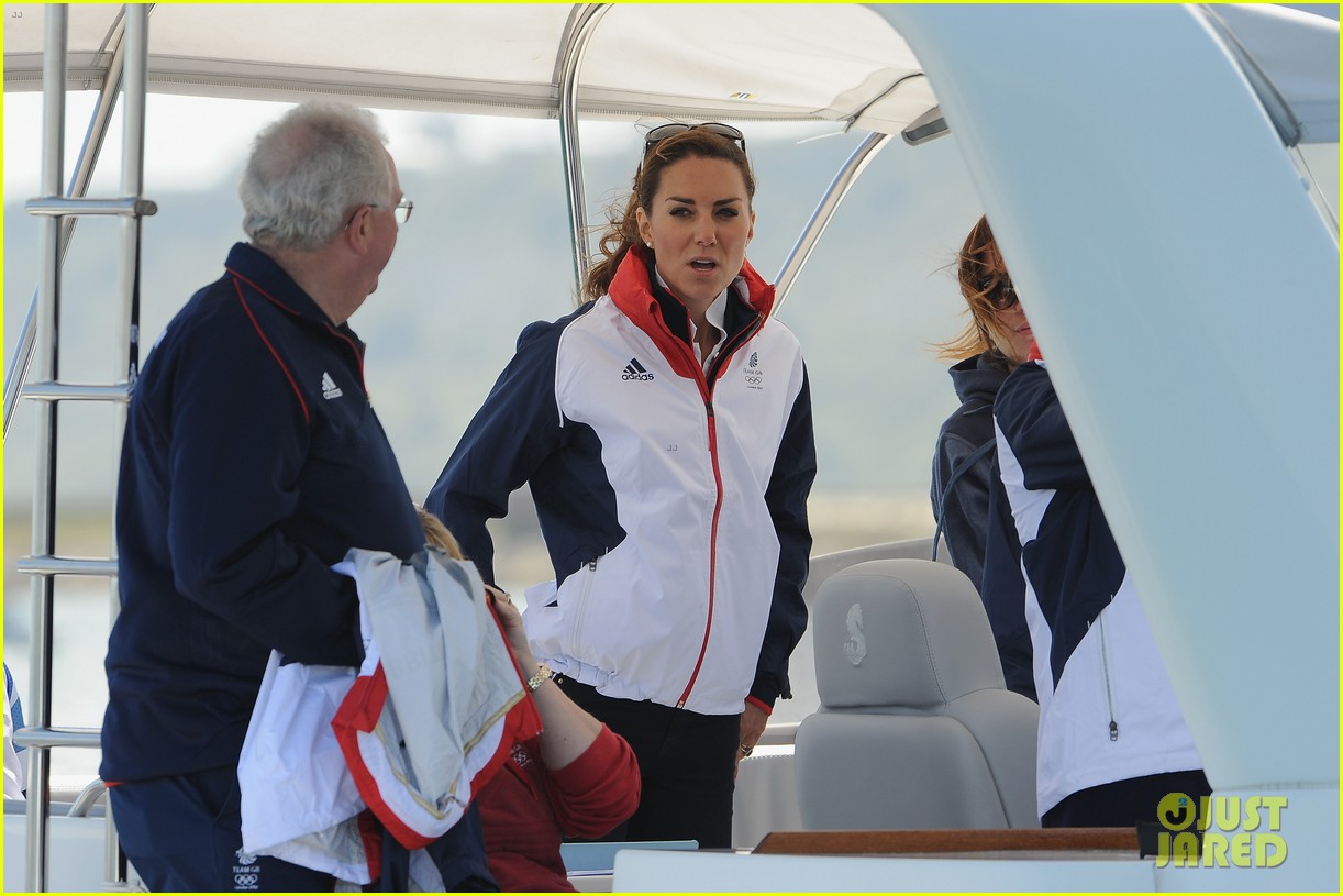 duchess kate womens laser radials at the olympics 04