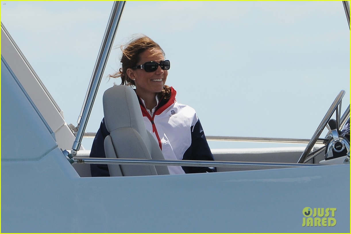 duchess kate womens laser radials at the olympics 25
