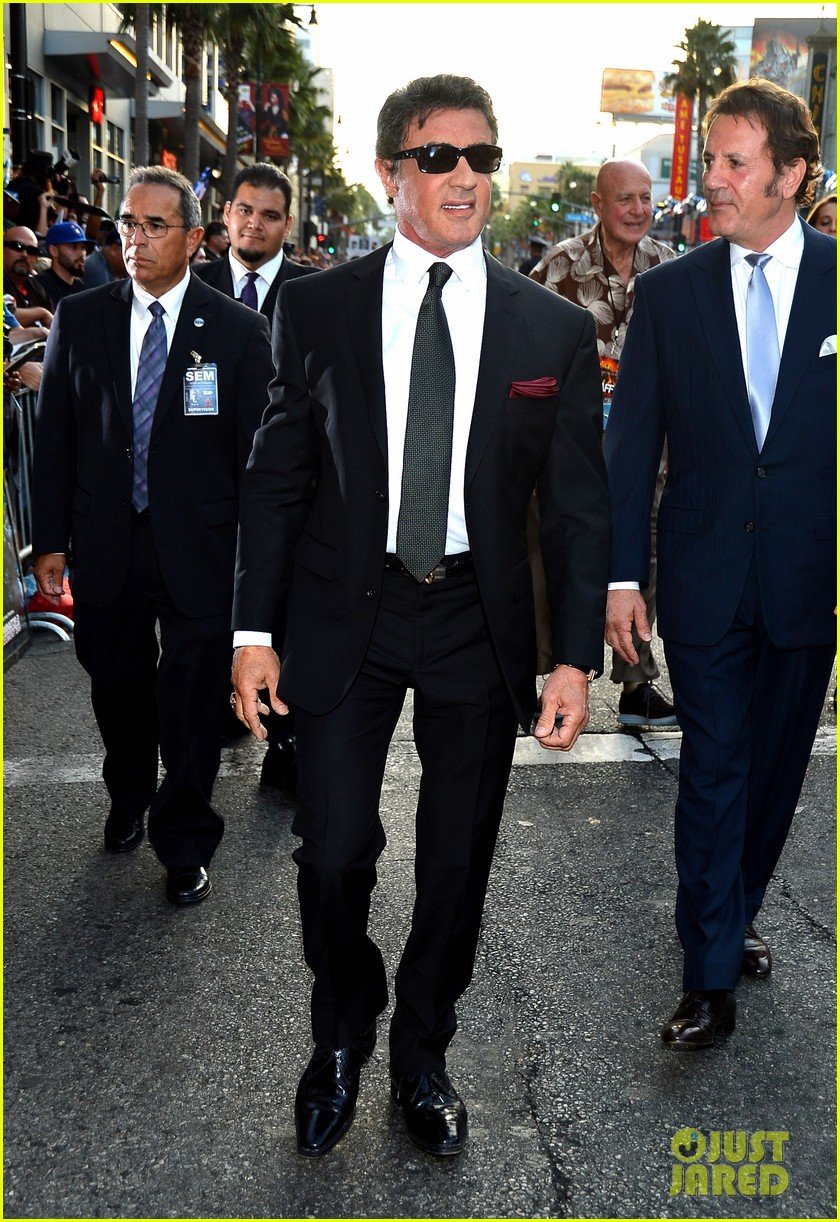 ryan lochte expendables 2 premiere with sylvester stallone 44