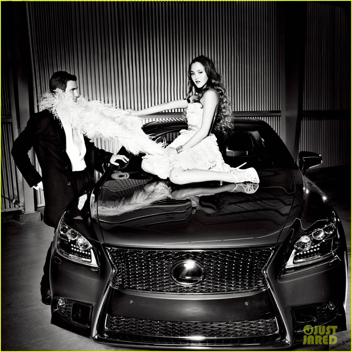 jaime king kyle newman lexus laws of attraction shoot 032695542