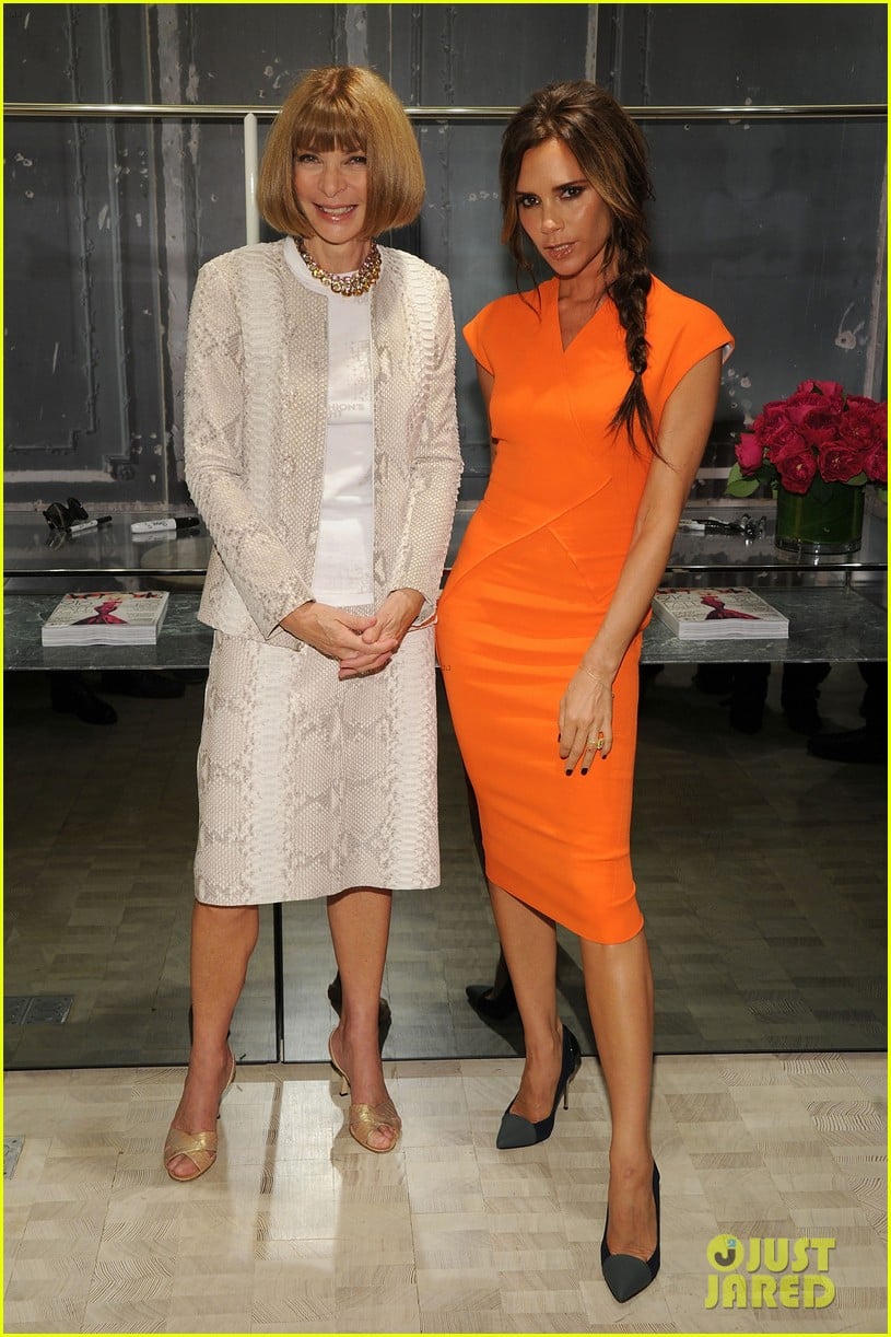 Victoria Beckham: Fashion’s Night Out with Anna Wintour!: Photo 2715981