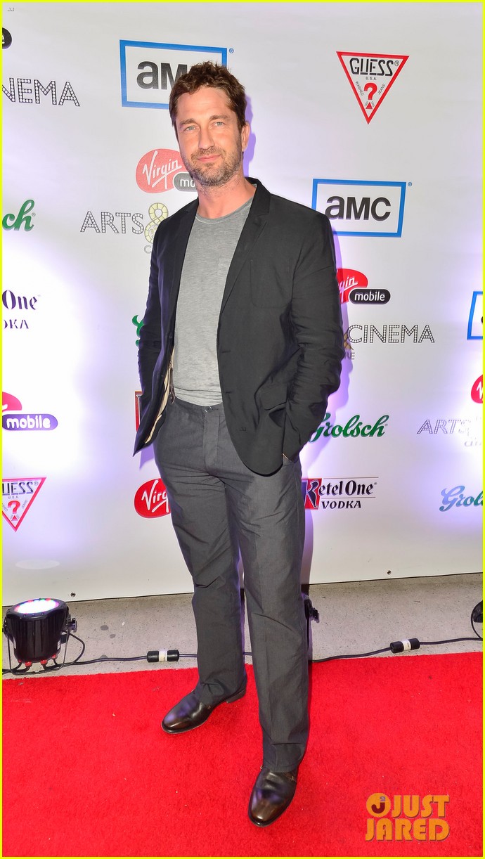 gerard butler iceman tiff after party 01