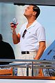 leonardo dicaprio wolf of wall street set with kyle chandler 03