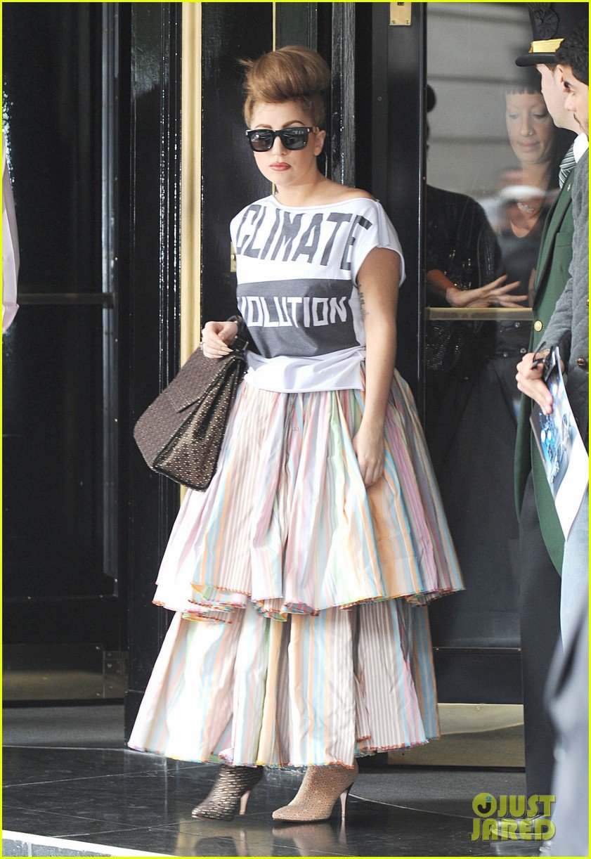 lady gaga climate revolution outfit 11
