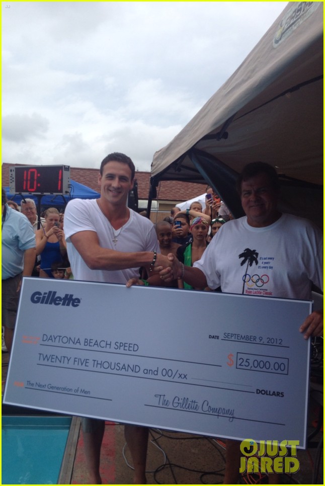Ryan Lette Ryan Lochte Teams With Gillette To Donate To Former Swim Club ...