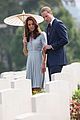 prince william duchess kate kranji war cemetery 08