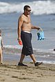 adam sandler shirtless beach time with sadie sunny 12