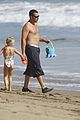 adam sandler shirtless beach time with sadie sunny 13