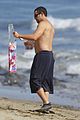 adam sandler shirtless beach time with sadie sunny 16