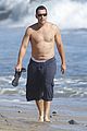 adam sandler shirtless beach time with sadie sunny 43