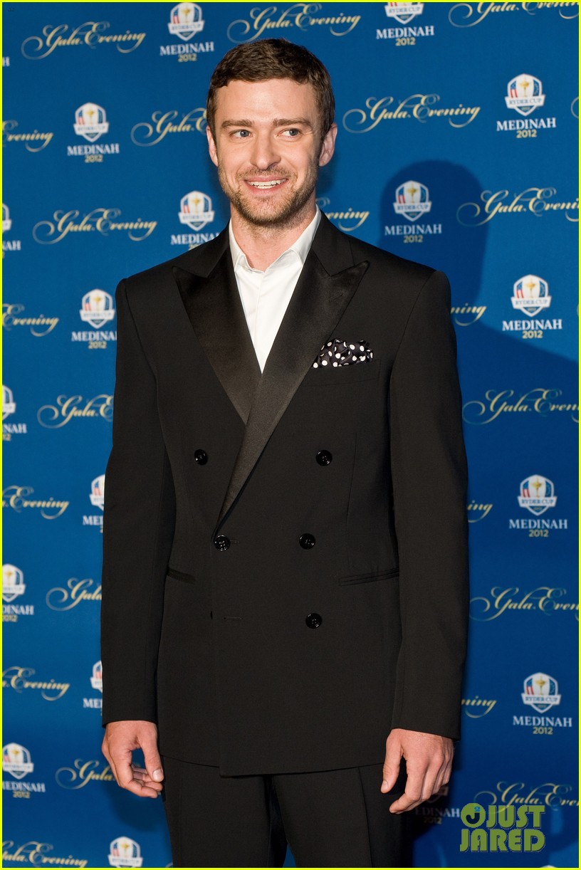 justin timberlake ryder cup gala with tiger woods 07