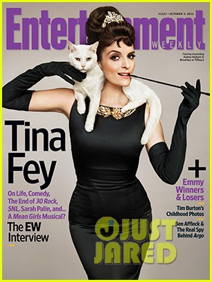 tina fey channels audrey hepburn on ew cover 01