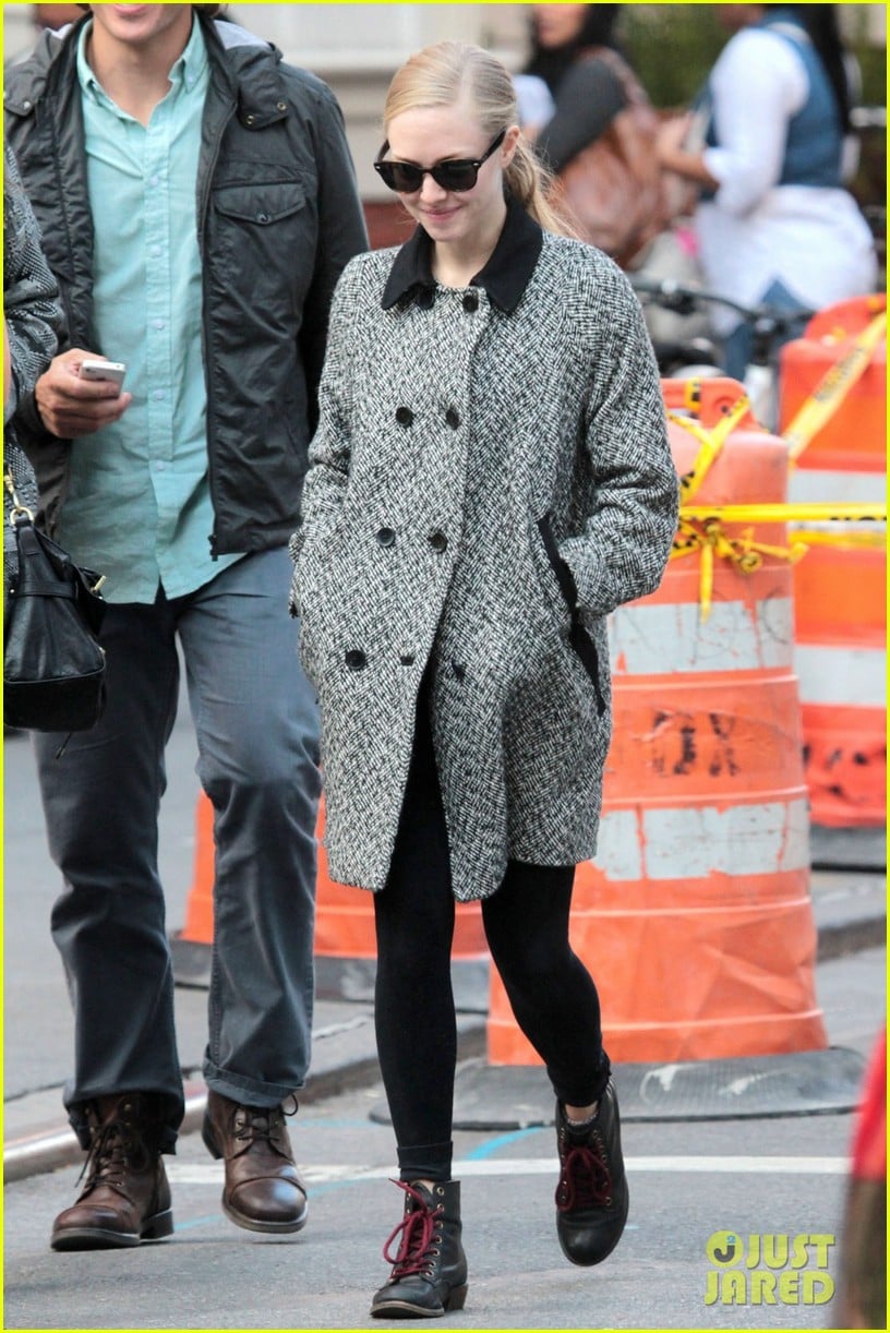 amanda seyfried funny faces in nyc 022740681