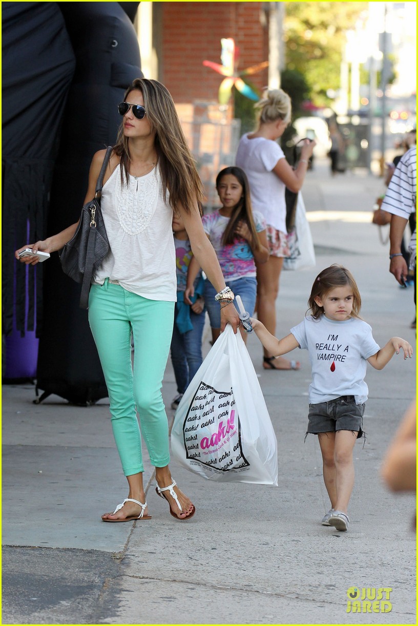 Alessandra Ambrosio & Jamie Mazur First Halloween Party Together