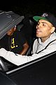 chris brown rihanna leave same party separately 04