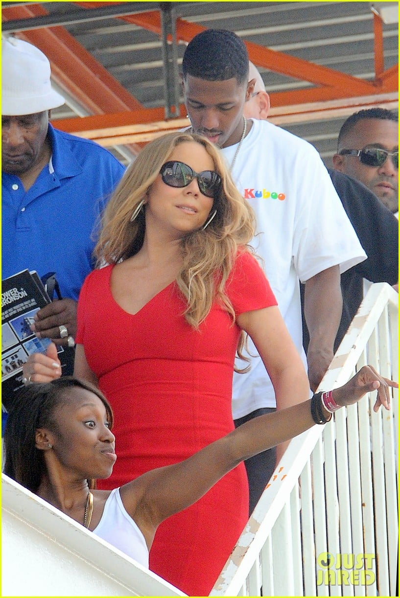 mariah carey nick cannon family day with dem babies 042734158