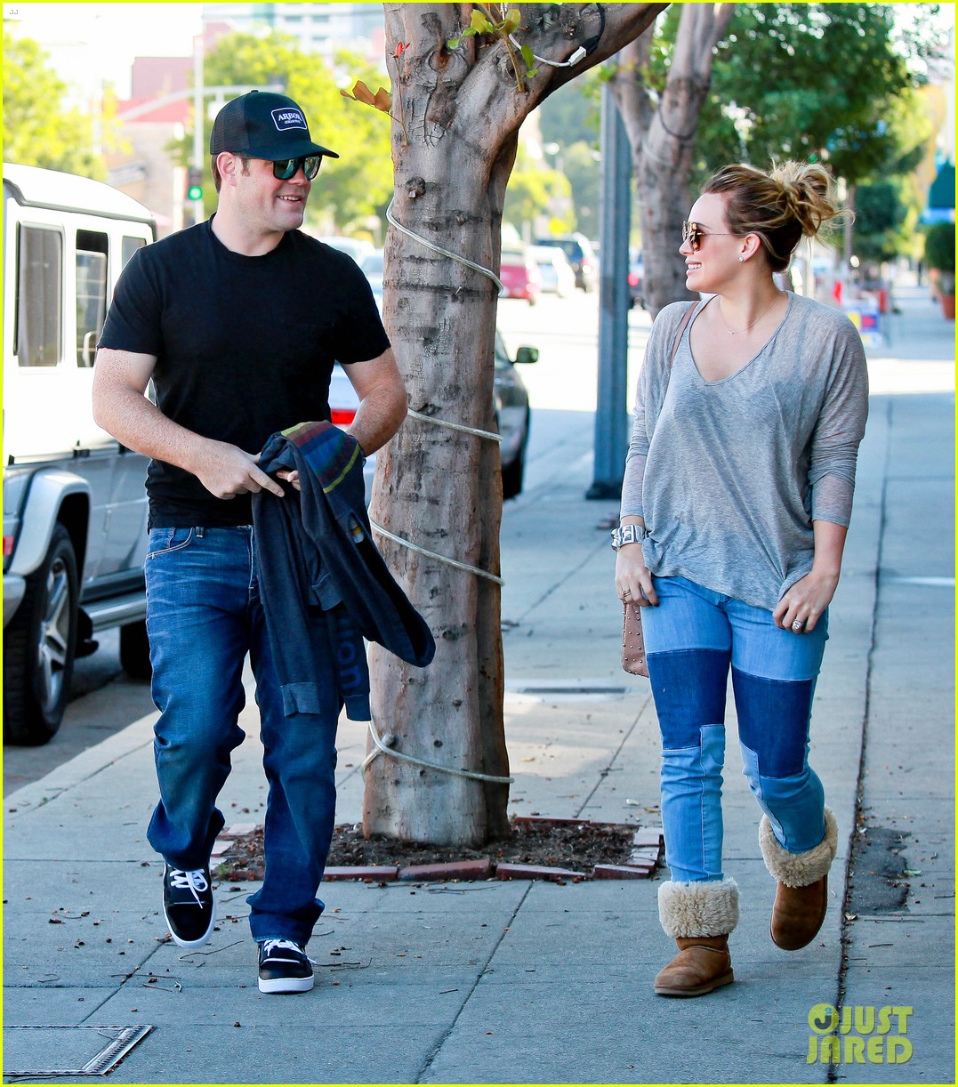 hilary duff mike comrie luca food shopping 21