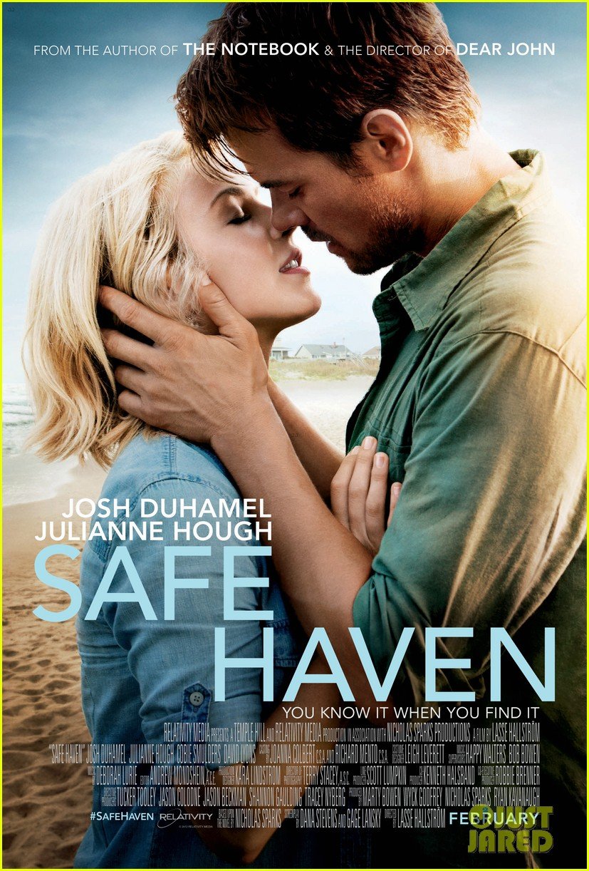 julianne hough josh duhamel safe haven poster revealed 012745093