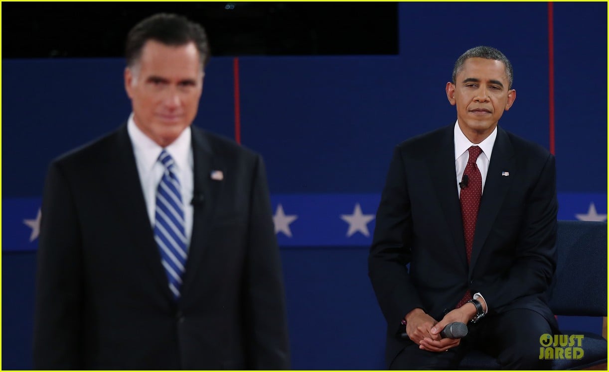 barack obama mitt romney second presidential debate 142739447