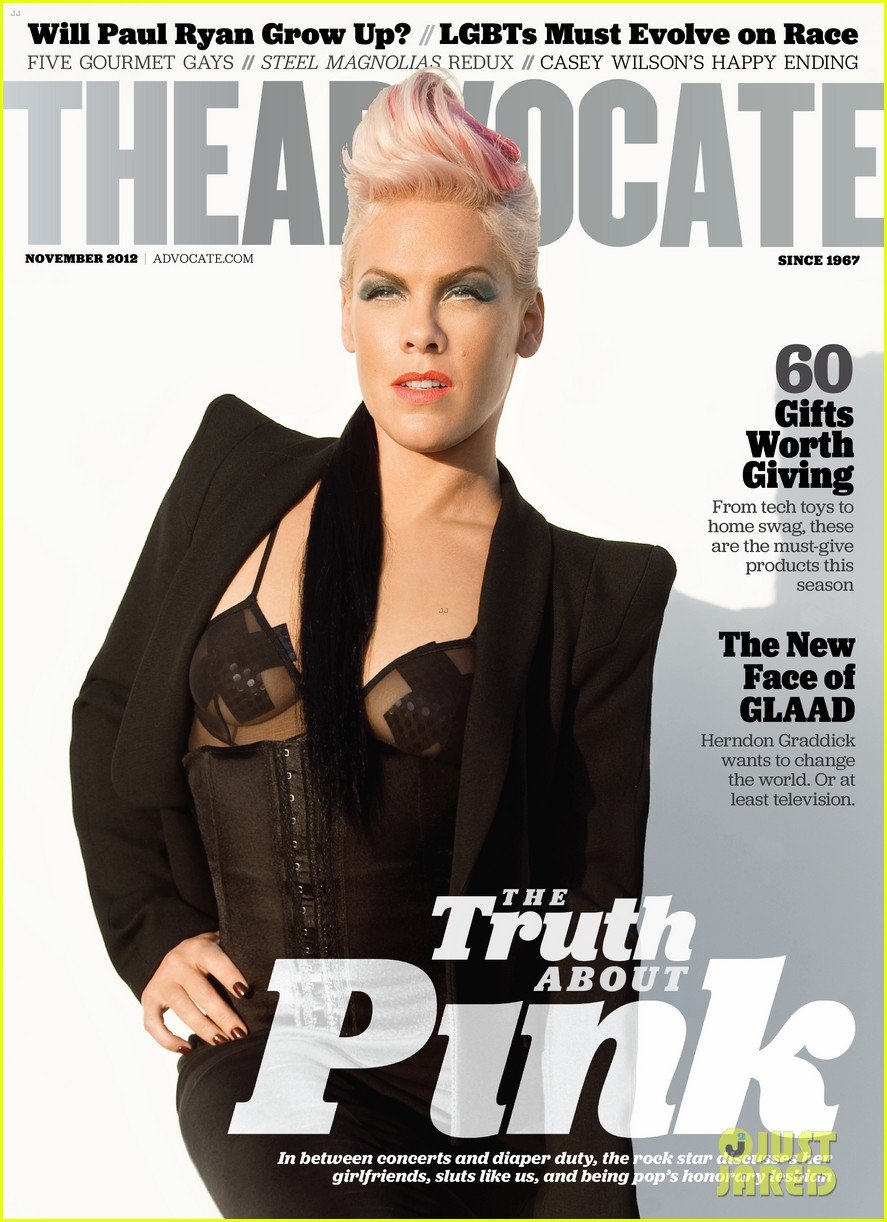 pink covers the advocate november 2012