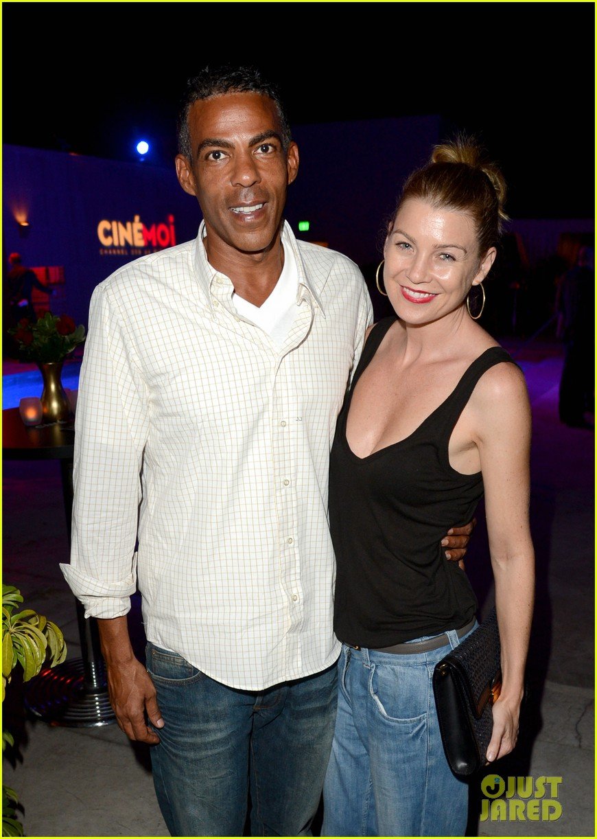 ellen pompeo cinemoi launch party with chris ivery 042732326