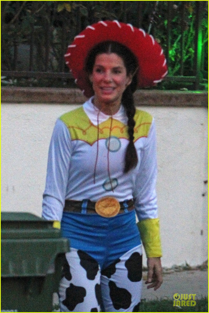 Sandra Bullock disfraz Jessie Toy Story y, disfraz Jessie Toy