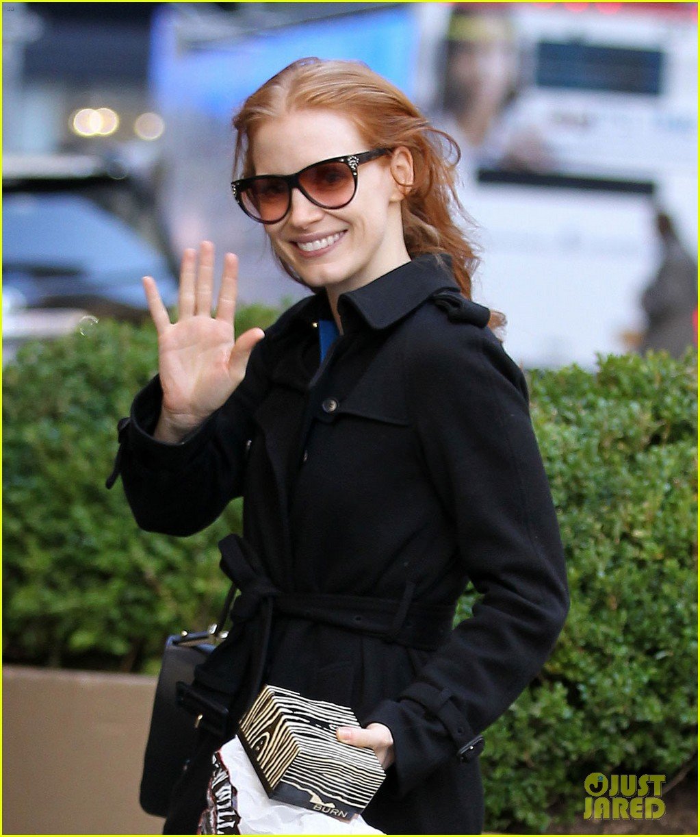 jessica chastain heiress arrival 042751492