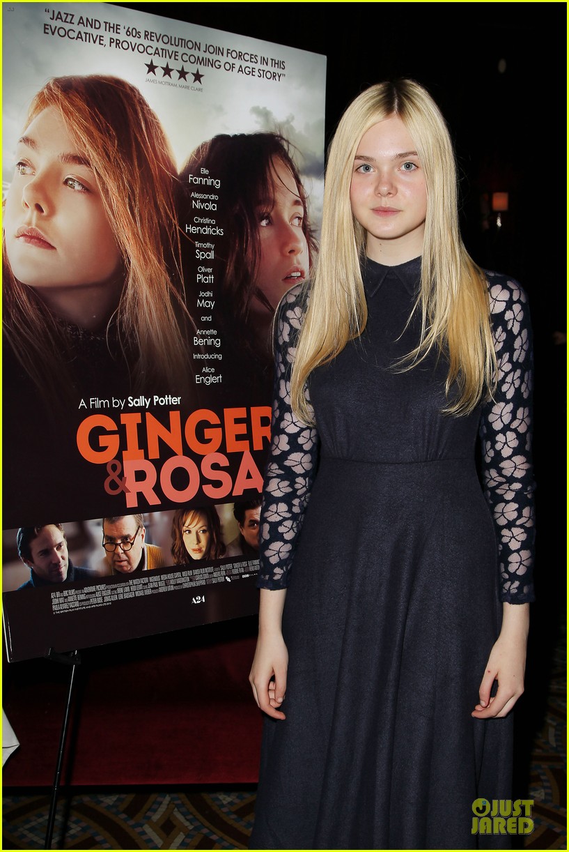 elle fanning ginger & rosa screening after party 02