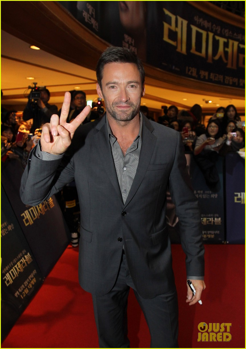 Hugh Jackman: ‘Les Miserables’ South Korea Premiere!: Photo
