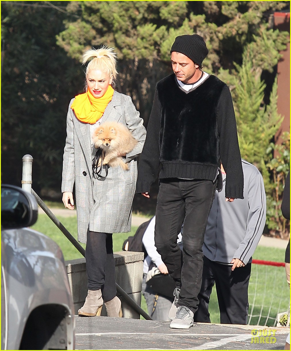 Gwen Stefani & Gavin Rossdale Zuma's School DropOff! Photo 2764859